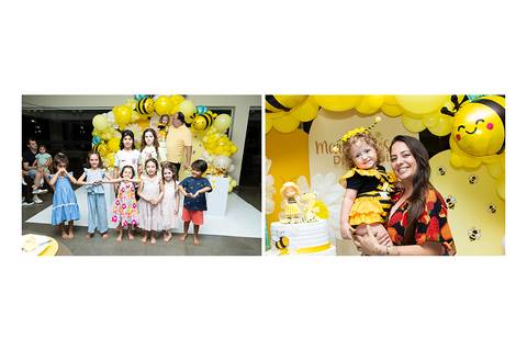 festa infantil tema abelhinha'