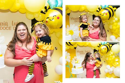 festa infantil tema abelhinha'