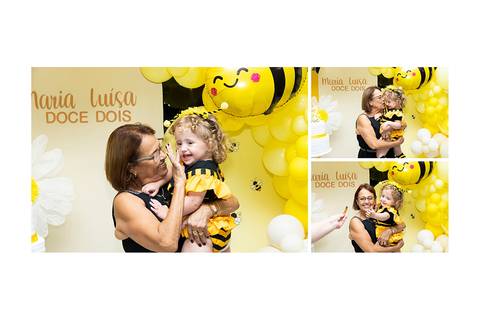 festa infantil tema abelhinha'