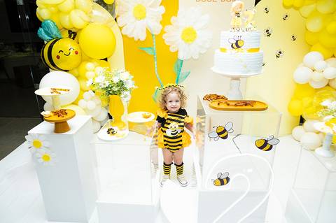 festa infantil tema abelhinha'