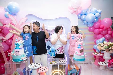 aniversário de gêmeas'