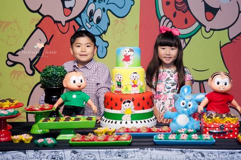 Festa infantil de irmãos em Londrina'