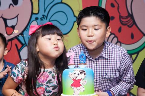 Festa infantil de irmãos em Londrina'