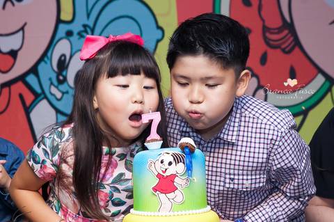Festa infantil de irmãos em Londrina'