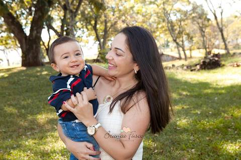 ensaio fotográfico de 1 ano'