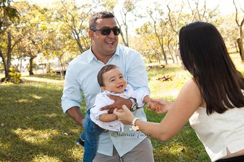 ensaio fotográfico de 1 ano'