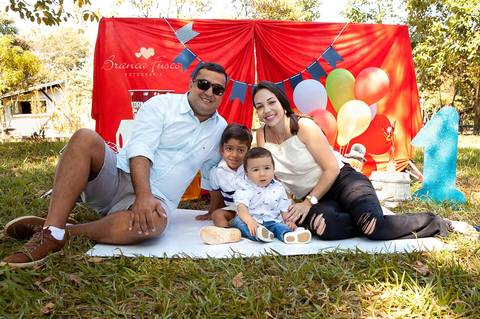 ensaio fotográfico de 1 ano'