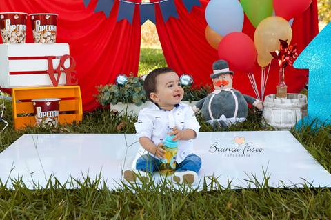 ensaio fotográfico de 1 ano'