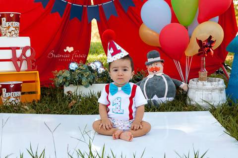 ensaio fotográfico de 1 ano'