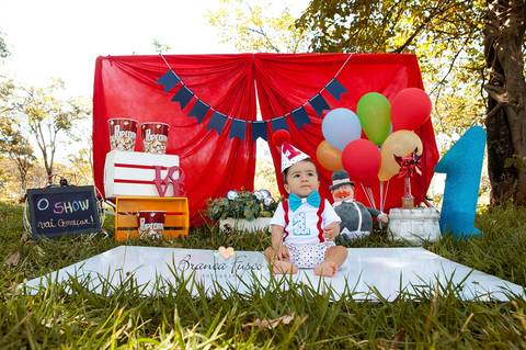 ensaio fotográfico de 1 ano'