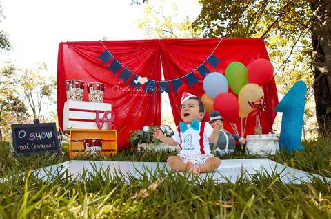 ensaio fotográfico de 1 ano'
