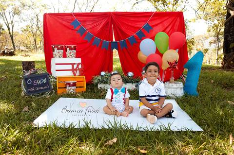 ensaio fotográfico de 1 ano'