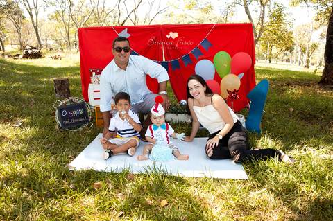 ensaio fotográfico de 1 ano'