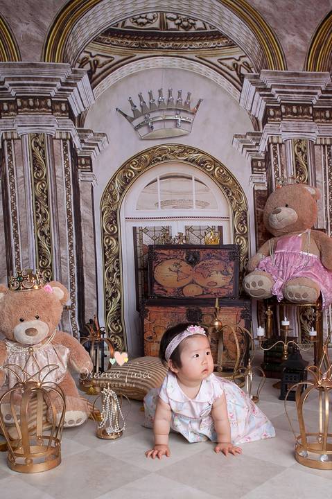 Sessão de fotos de 1 ano'