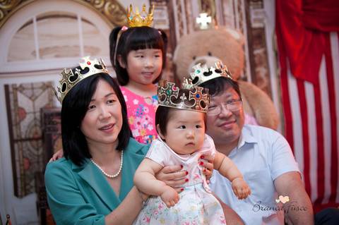 Sessão de fotos de 1 ano'