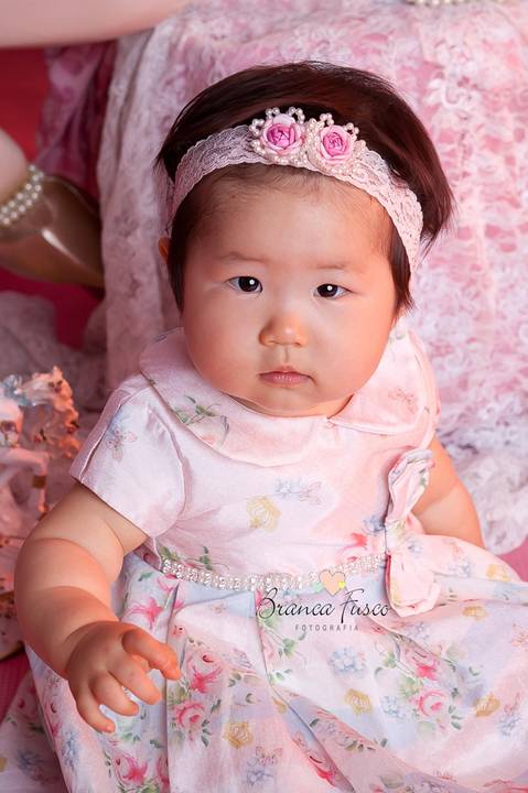 Sessão de fotos de 1 ano'