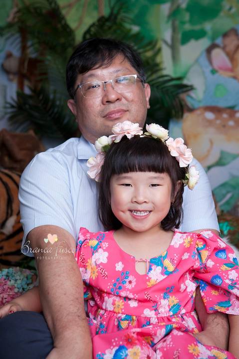 Sessão de fotos de 1 ano'