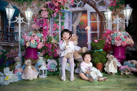 Sessão de fotos de 1 ano'