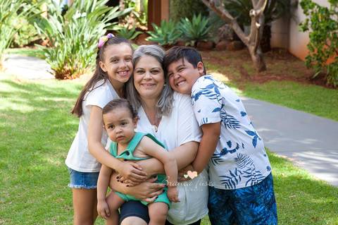 Ensaio infantil em casa'