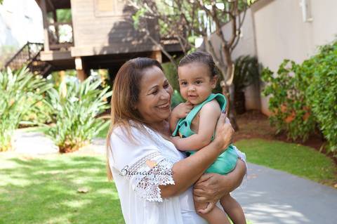 Ensaio infantil em casa'