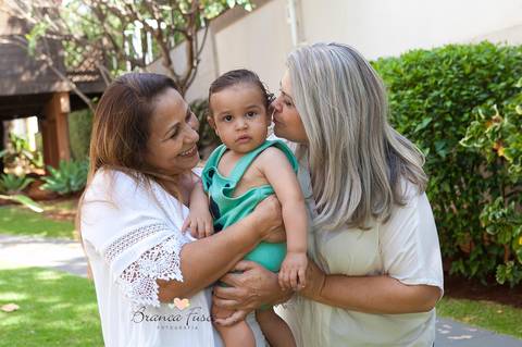 Ensaio infantil em casa'