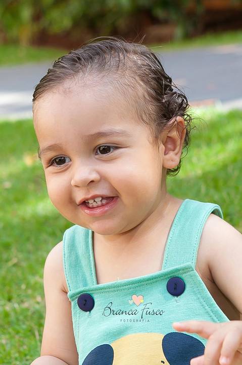 Ensaio infantil em casa'