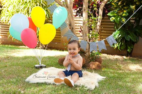 Ensaio infantil em casa'