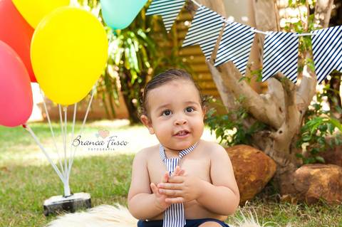 Ensaio infantil em casa'