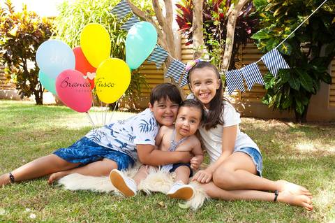 Ensaio infantil em casa'