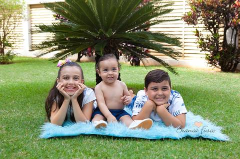 Ensaio infantil em casa'