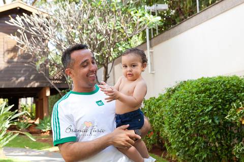 Ensaio infantil em casa'