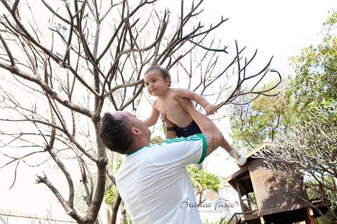 Ensaio infantil em casa'
