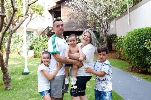 Ensaio infantil em casa'