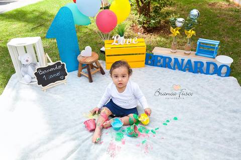 Ensaio infantil em casa'