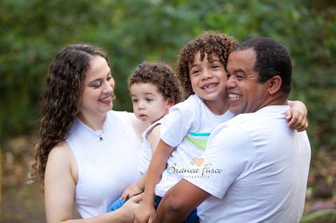 Fotos de família ao ar livre'