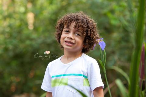 Fotos de família ao ar livre'