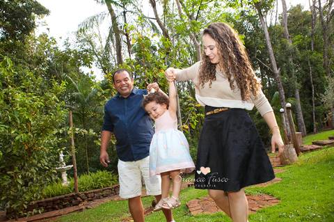 Fotos de família ao ar livre'