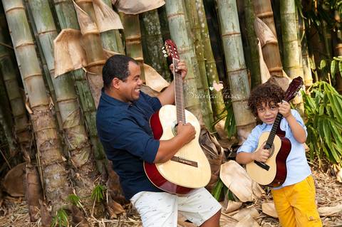 Fotos de família ao ar livre'