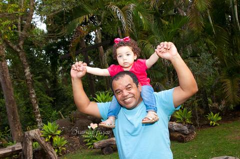 Fotos de família ao ar livre'