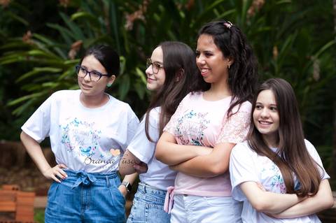 Ensaio de 15 anos na natureza'