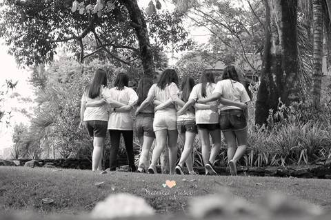 Ensaio de 15 anos na natureza'