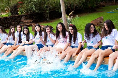 Ensaio de 15 anos na natureza'