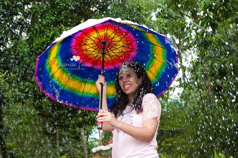 Ensaio de 15 anos na natureza'