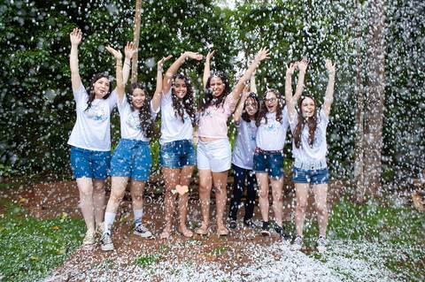 Ensaio de 15 anos na natureza'