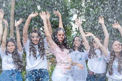 Ensaio de 15 anos na natureza'