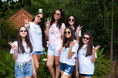 Ensaio de 15 anos na natureza'