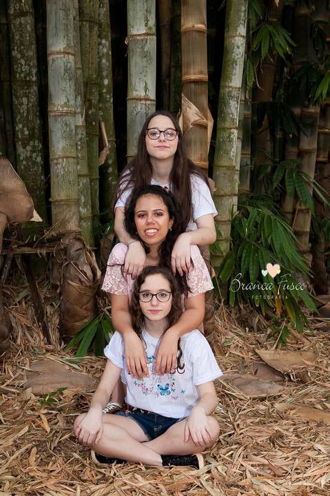 Ensaio de 15 anos na natureza'