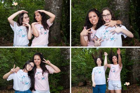 Ensaio de 15 anos na natureza'