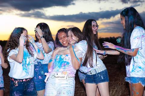 Ensaio de 15 anos na natureza'