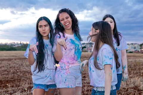 Ensaio de 15 anos na natureza'